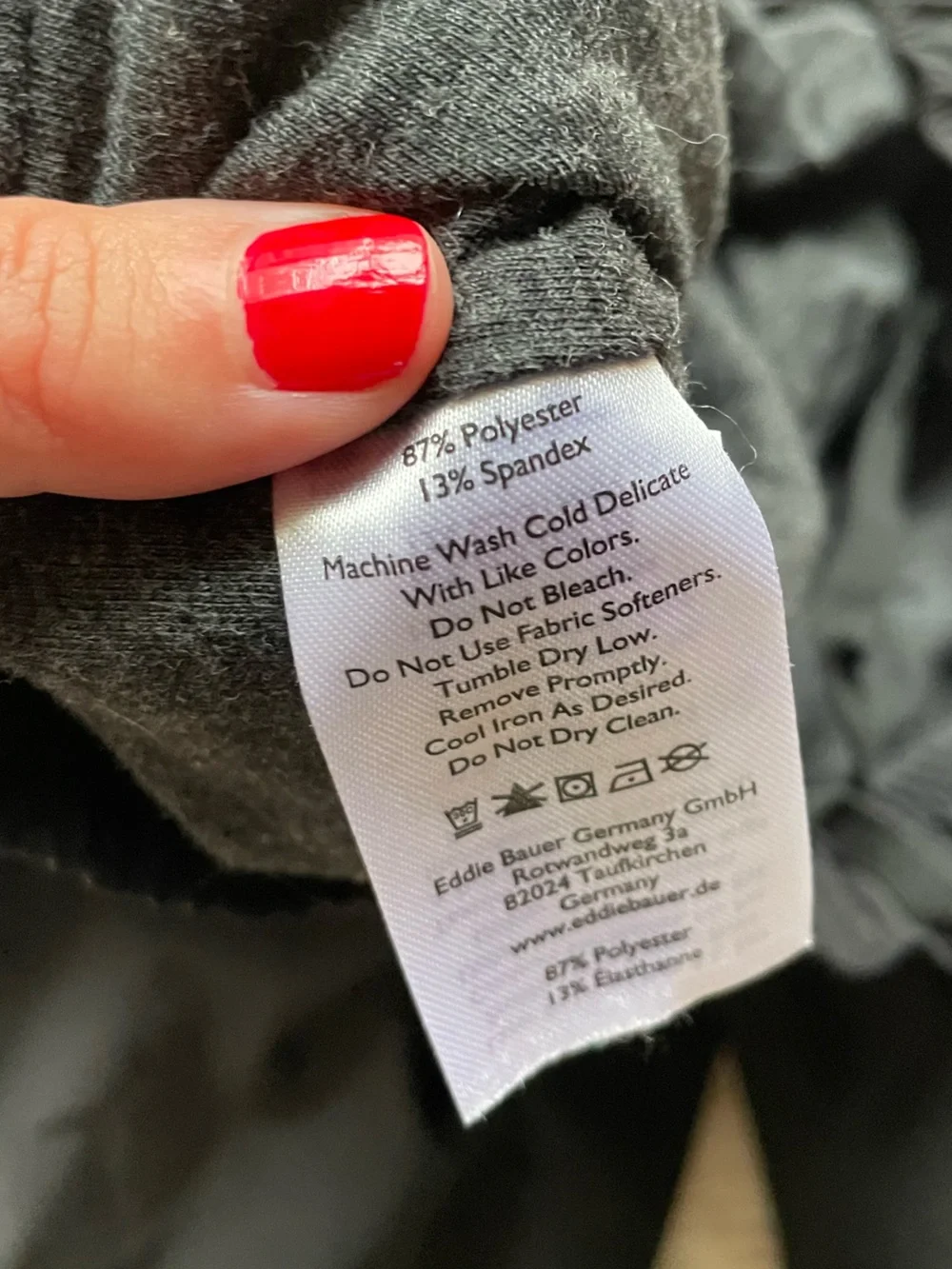Eddie Bauer black waterproof